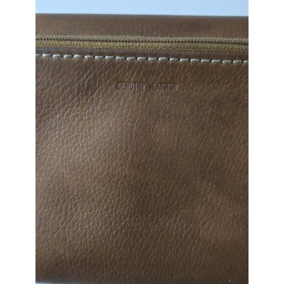 Fossil Women's Soft Leather Brown Large Bifold Snap Shut Wallet - Picture 8 of 10
